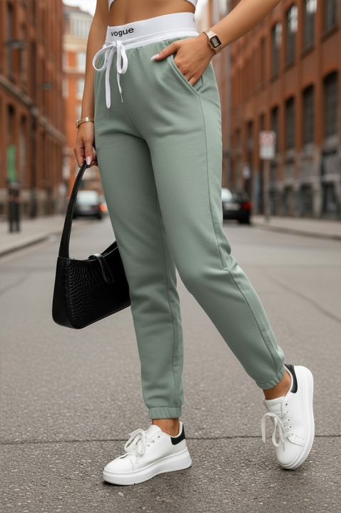 Pantaloni VESTORDA GREEN, Culoare: verde, IVET.RO - Reduceri de până la -80%