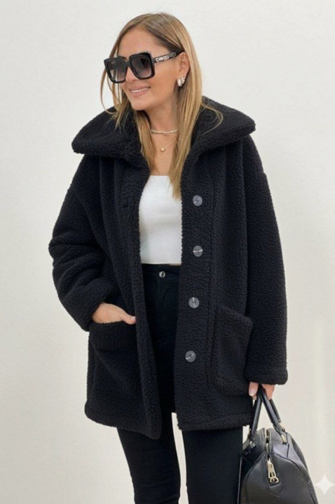 Palton RELEVA BLACK, Culoare: negru, IVET.RO - Reduceri de până la -80%