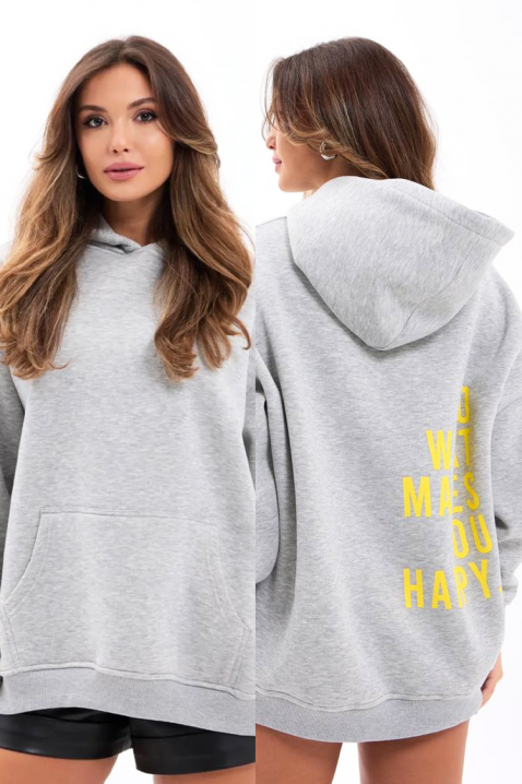 Hanorac TRISORDA GREY, Culoare: gri, IVET.RO - Reduceri de până la -80%