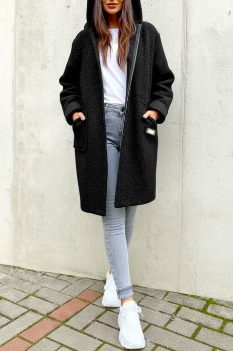 Cardigan VLADENZA BLACK, Culoare: negru, IVET.RO - Reduceri de până la -80%