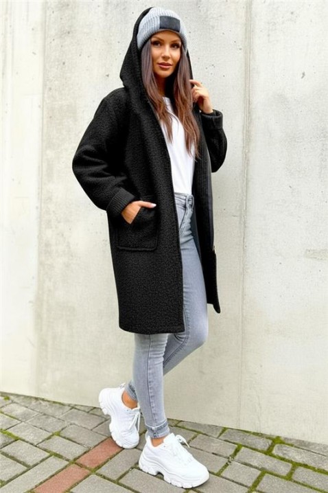 Cardigan VLADENZA BLACK, Culoare: negru, IVET.RO - Reduceri de până la -80%