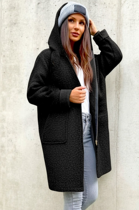 Cardigan VLADENZA BLACK, Culoare: negru, IVET.RO - Reduceri de până la -80%