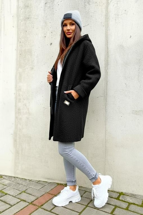 Cardigan VLADENZA BLACK, Culoare: negru, IVET.RO - Reduceri de până la -80%