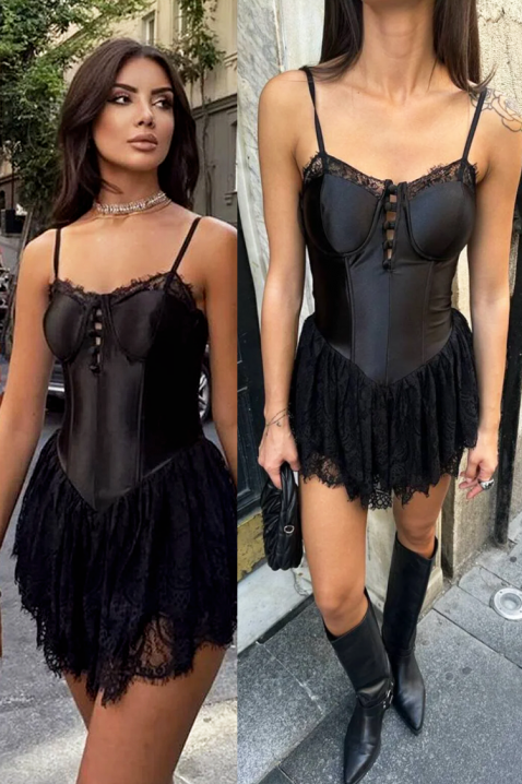 Rochie FABRINZA BLACK, Culoare: negru, IVET.RO - Reduceri de până la -80%