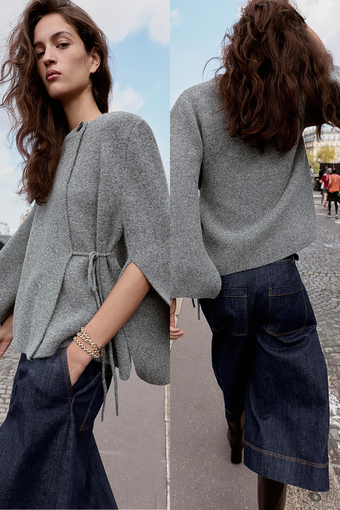 Cardigan BELENZA GREY, Culoare: gri, IVET.RO - Reduceri de până la -80%