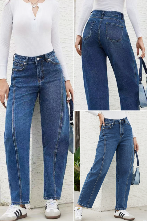 Blugi ELRENZA, Culoare: albastru, IVET.RO - Reduceri de până la -80%