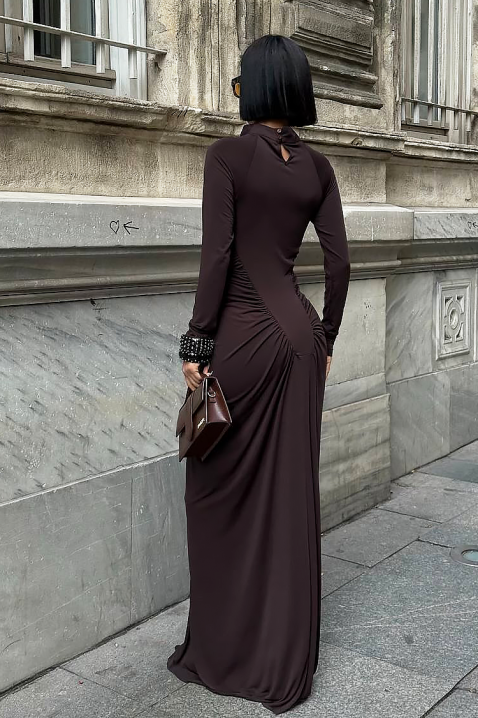 Rochie ARGAMINA BROWN, Culoare: maro, IVET.RO - Reduceri de până la -80%