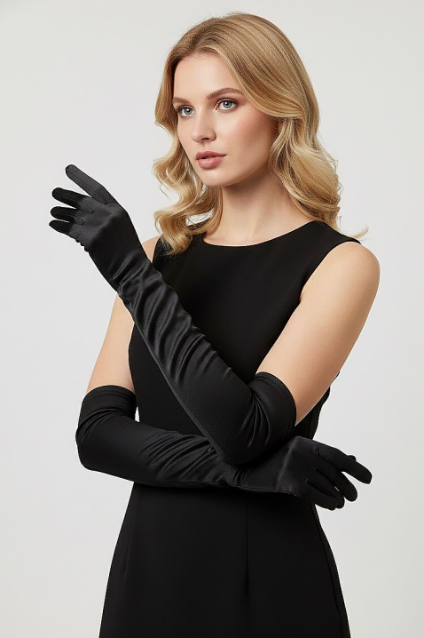 Mănuși damă KADIFELZA, Culoare: negru, IVET.RO - Reduceri de până la -80%