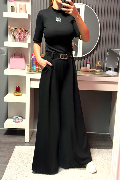 Pantaloni ILOPERNA BLACK, Culoare: negru, IVET.RO - Reduceri de până la -80%