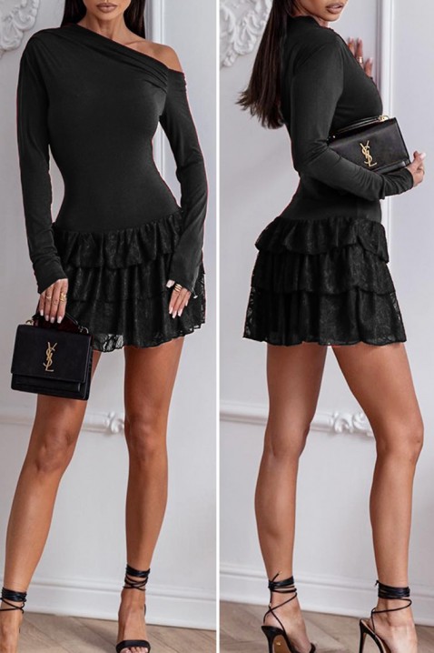 Rochie KARULZA BLACK, Culoare: negru, IVET.RO - Reduceri de până la -80%