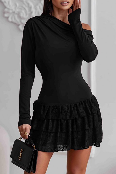 Rochie KARULZA BLACK, Culoare: negru, IVET.RO - Reduceri de până la -80%