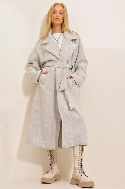 Palton SILVONZA GREY, Culoare: gri, IVET.RO - Reduceri de până la -80%