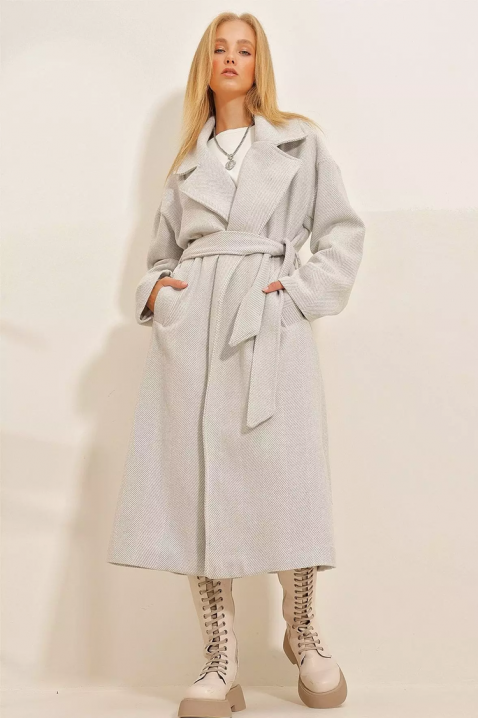 Palton SILVONZA GREY, Culoare: gri, IVET.RO - Reduceri de până la -80%