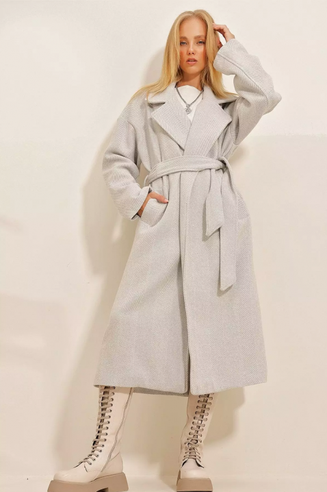 Palton SILVONZA GREY, Culoare: gri, IVET.RO - Reduceri de până la -80%