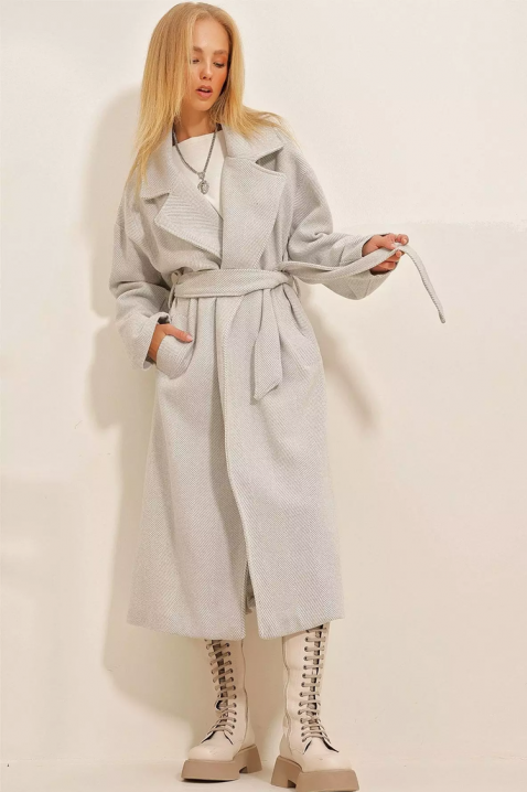 Palton SILVONZA GREY, Culoare: gri, IVET.RO - Reduceri de până la -80%