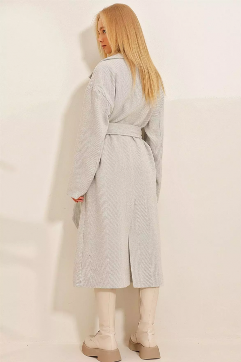 Palton SILVONZA GREY, Culoare: gri, IVET.RO - Reduceri de până la -80%