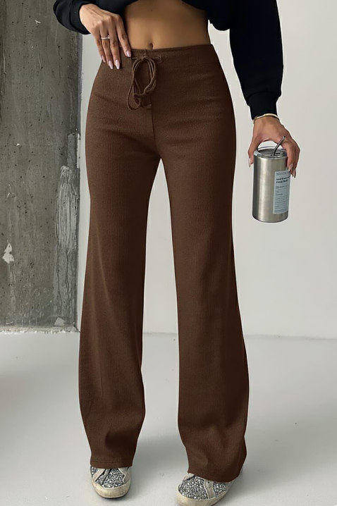 Pantaloni ZENTANA BROWN, Culoare: maro, IVET.RO - Reduceri de până la -80%