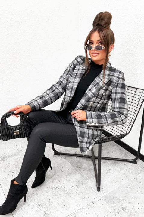 Sacou SORANZA GREY, Culoare: gri, IVET.RO - Reduceri de până la -80%