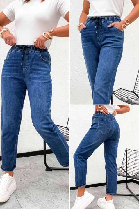 Blugi JERSIKANA, Culoare: albastru, IVET.RO - Reduceri de până la -80%