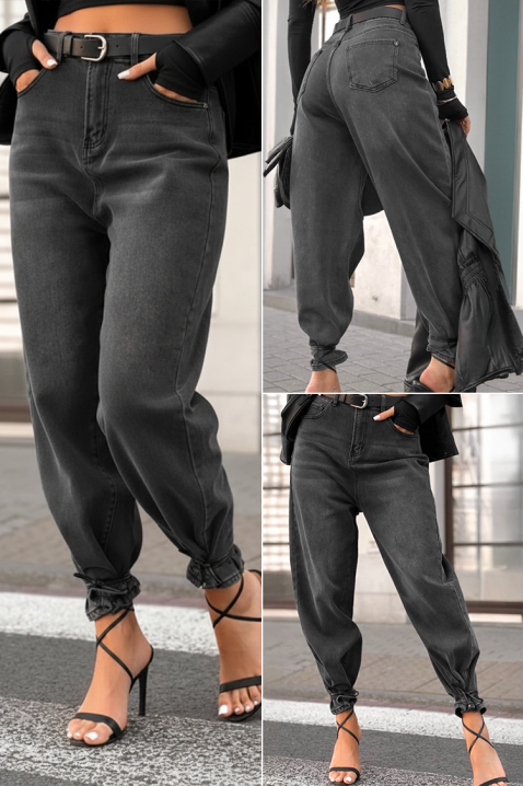 Blugi DAVILZA, Culoare: negru, IVET.RO - Reduceri de până la -80%