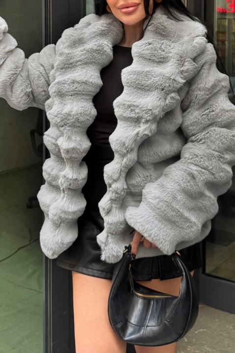 Palton GROIMELFA GREY, Culoare: gri, IVET.RO - Reduceri de până la -80%