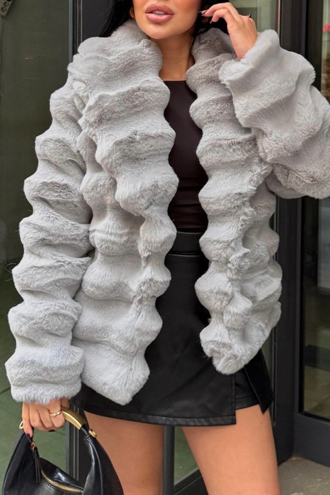 Palton GROIMELFA GREY, Culoare: gri, IVET.RO - Reduceri de până la -80%