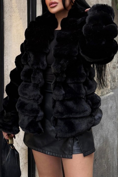 Palton GROIMELFA BLACK, Culoare: negru, IVET.RO - Reduceri de până la -80%