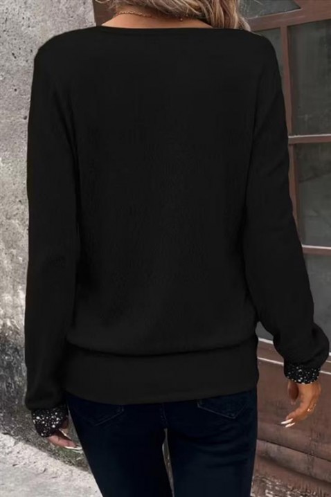 Bluză damă FLILONZA BLACK, Culoare: negru, IVET.RO - Reduceri de până la -80%