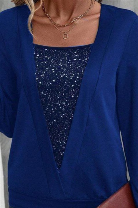 Bluză damă FLILONZA BLUE, Culoare: albastru, IVET.RO - Reduceri de până la -80%