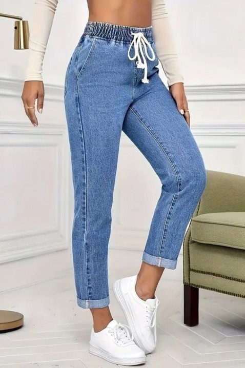 Blugi KALVORSA, Culoare: albastru, IVET.RO - Reduceri de până la -80%