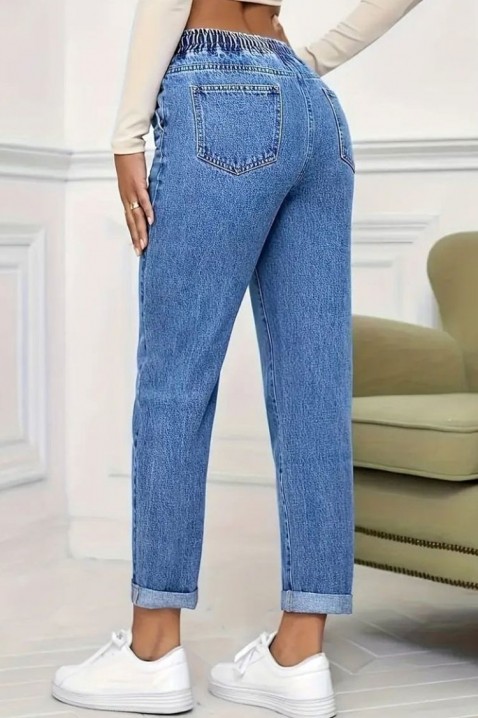 Blugi KALVORSA, Culoare: albastru, IVET.RO - Reduceri de până la -80%