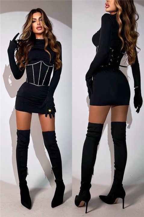 Rochie VOLGATA, Culoare: negru, IVET.RO - Reduceri de până la -80%