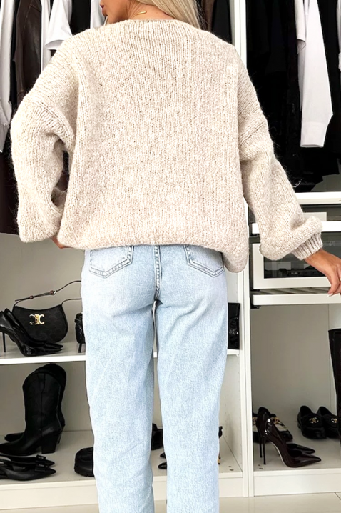 Cardigan VELMENDRIA BEIGE, Culoare: bej, IVET.RO - Reduceri de până la -80%