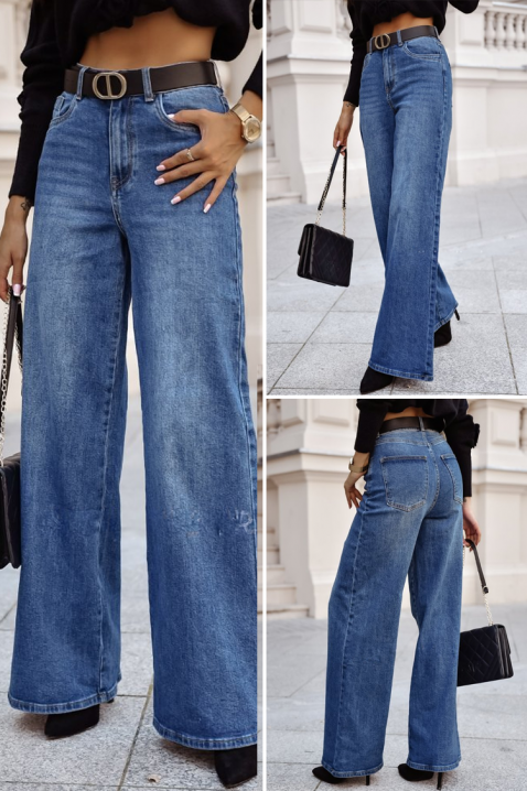 Blugi YAMRENZA, Culoare: albastru, IVET.RO - Reduceri de până la -80%