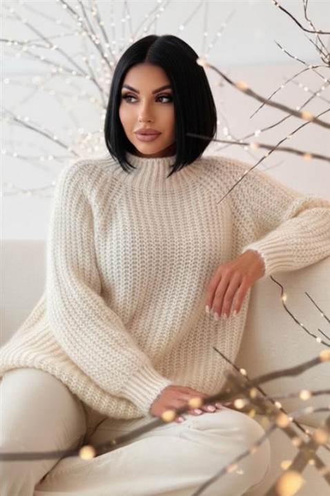 Pulover ESMERZA ECRU, Culoare: ecru, IVET.RO - Reduceri de până la -80%