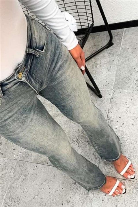 Blugi ZENDIMA, Culoare: albastru deschis, IVET.RO - Reduceri de până la -80%