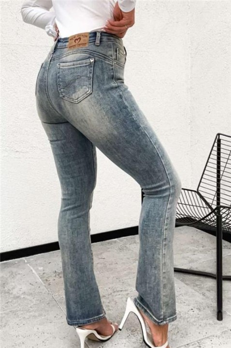 Blugi ZENDIMA, Culoare: albastru deschis, IVET.RO - Reduceri de până la -80%