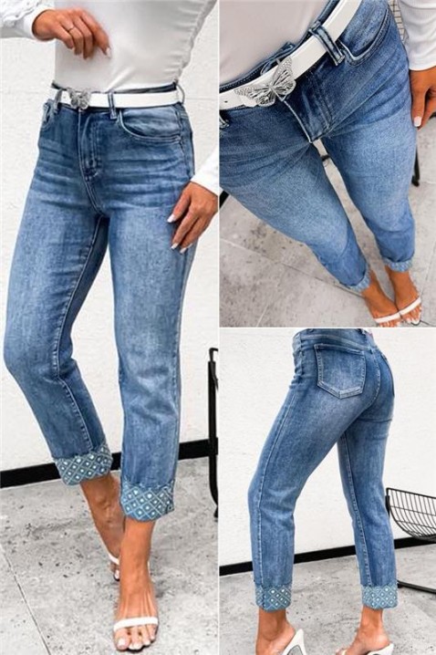 Blugi EVREZALDA, Culoare: albastru deschis, IVET.RO - Reduceri de până la -80%