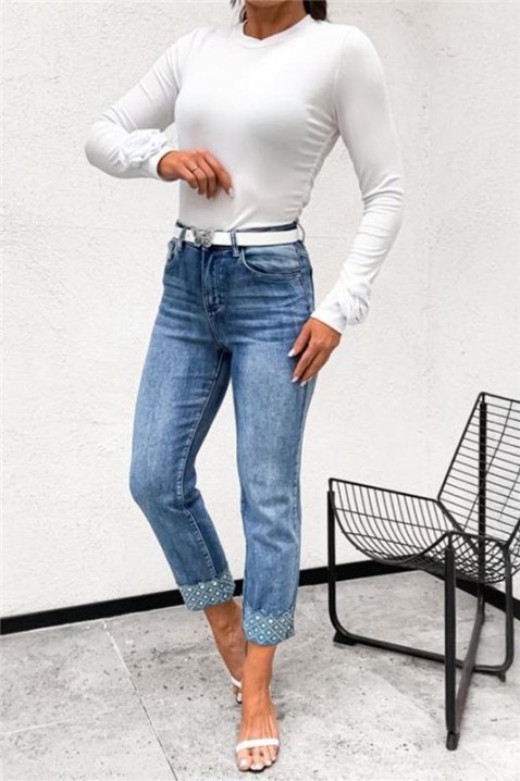 Blugi EVREZALDA, Culoare: albastru deschis, IVET.RO - Reduceri de până la -80%