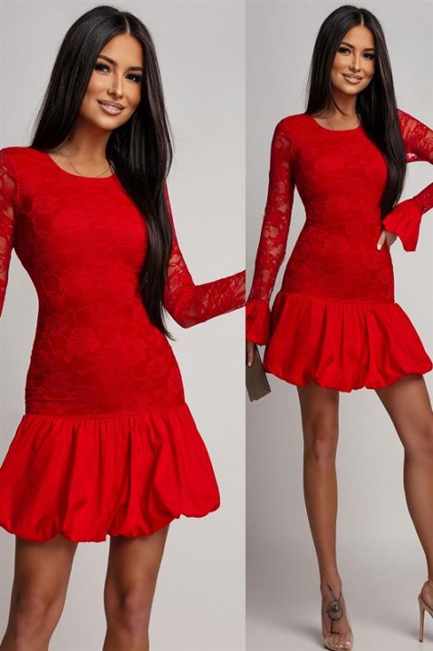Rochie ELVLINZA RED, Culoare: roșu, IVET.RO - Reduceri de până la -80%