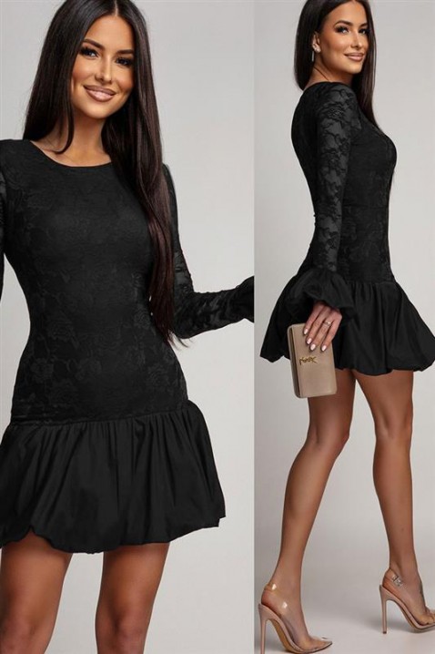 Rochie ELVLINZA BLACK, Culoare: negru, IVET.RO - Reduceri de până la -80%