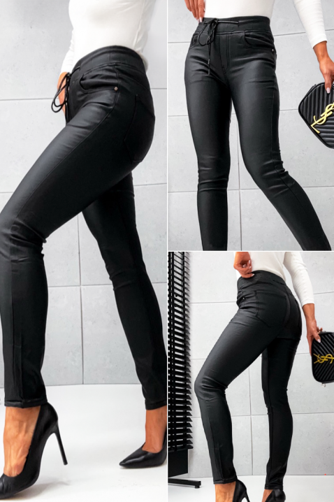 Pantaloni TERMONTA, Culoare: negru, IVET.RO - Reduceri de până la -80%