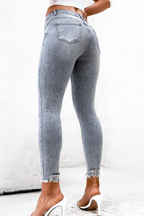 Blugi YANINZA, Culoare: gri, IVET.RO - Reduceri de până la -80%