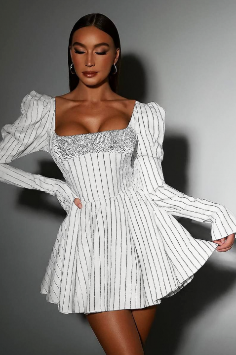 Rochie PUCHILZA WHITE, Culoare: alb, IVET.RO - Reduceri de până la -80%