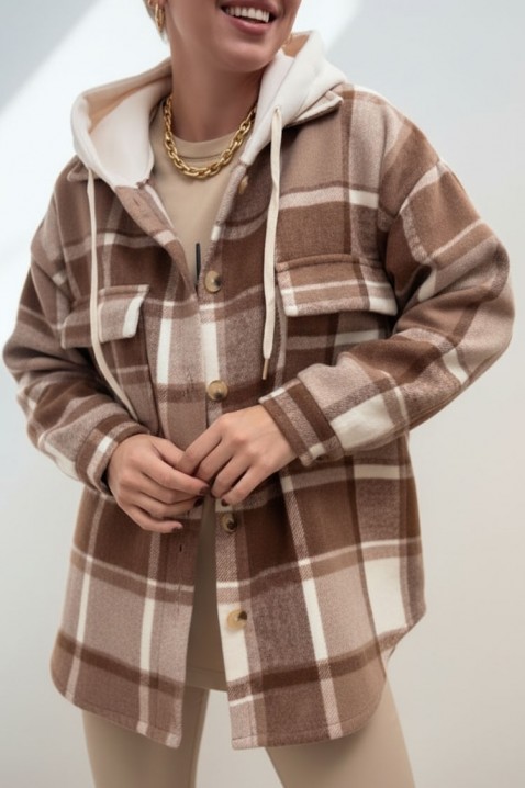 Hanorac TEBORINA, Culoare: maro, IVET.RO - Reduceri de până la -80%