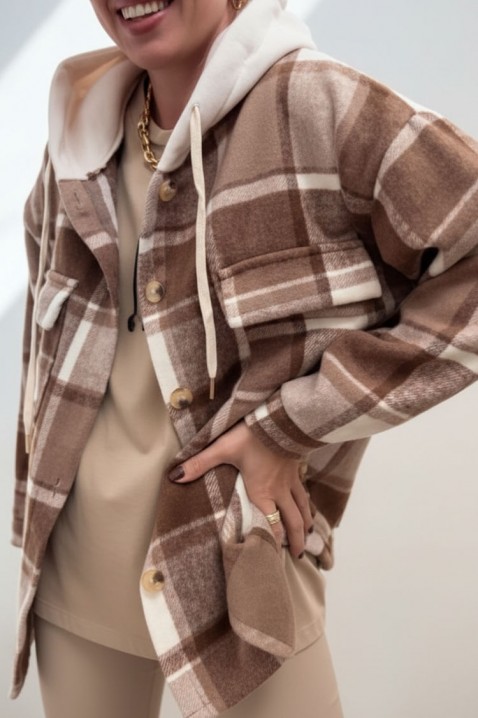 Hanorac TEBORINA, Culoare: maro, IVET.RO - Reduceri de până la -80%