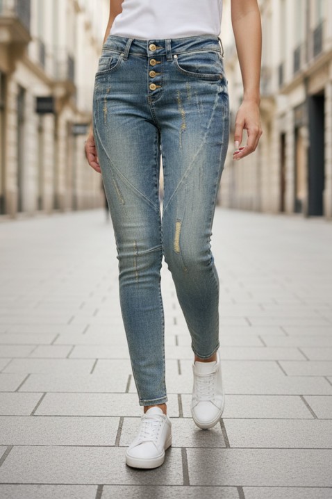 Blugi FEJIZA SKY, Culoare: albastru deschis, IVET.RO - Reduceri de până la -80%