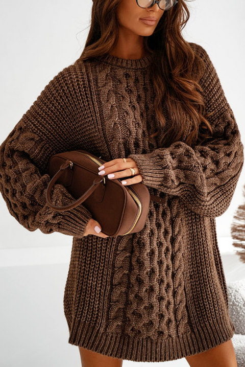 Tunică NIZRENDA BROWN, Culoare: maro, IVET.RO - Reduceri de până la -80%