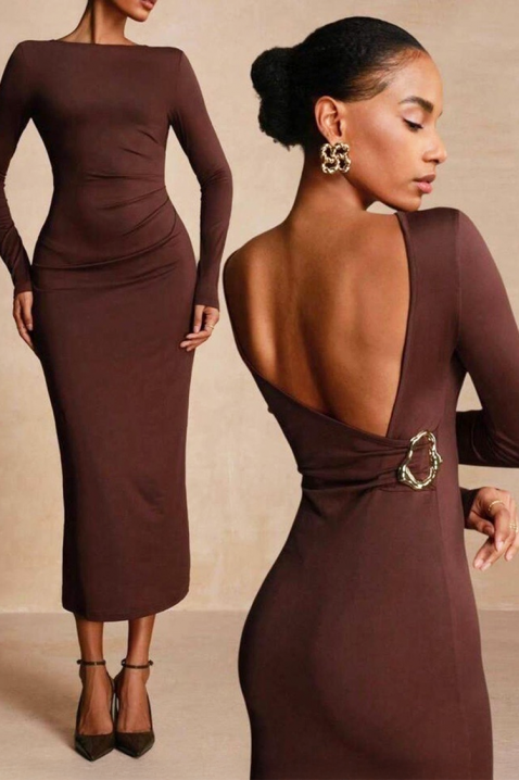 Rochie TOFEILA, Culoare: maro, IVET.RO - Reduceri de până la -80%