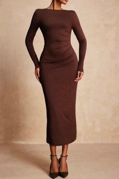 Rochie TOFEILA, Culoare: maro, IVET.RO - Reduceri de până la -80%